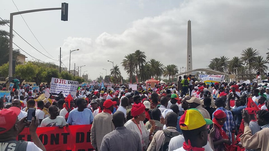 La mobilisation de l’opposition en images