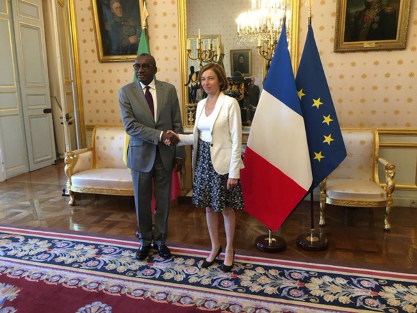 Le ministre Sidiki Kaba est là