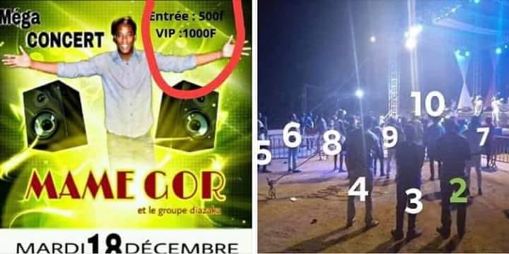 CONCERT:  Mame Gor boycotté par ses fans