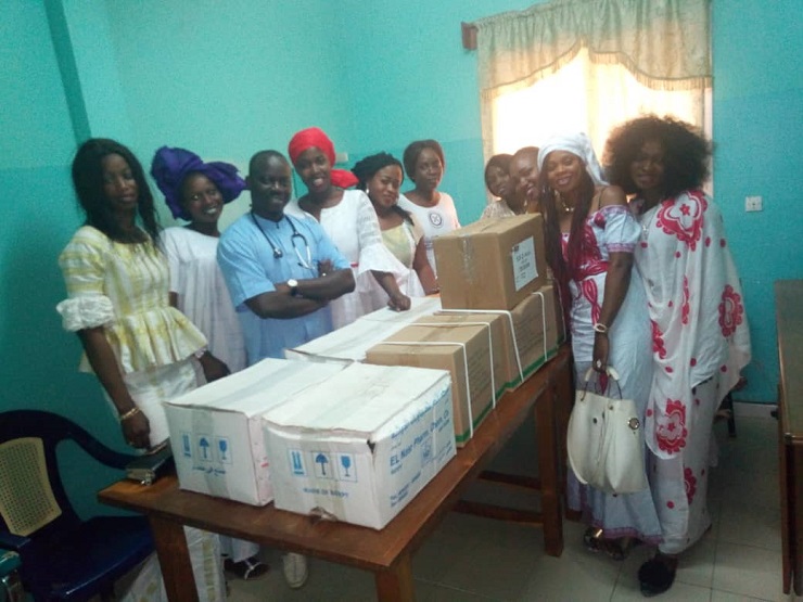 8mars: Les "Alines" de Doudou Ka ravitaillent l’hôpital régional de Ziguinchor en médicaments... 