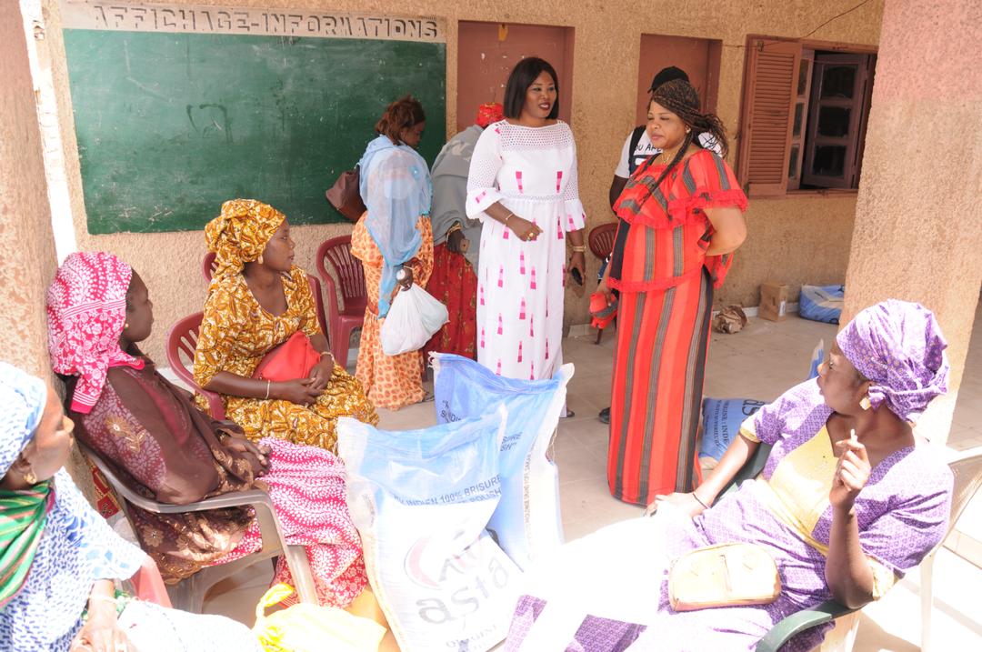 Ramadan 2019: Fatoumata Niang Ba ravitaille plusieurs familles à Grand Yoff