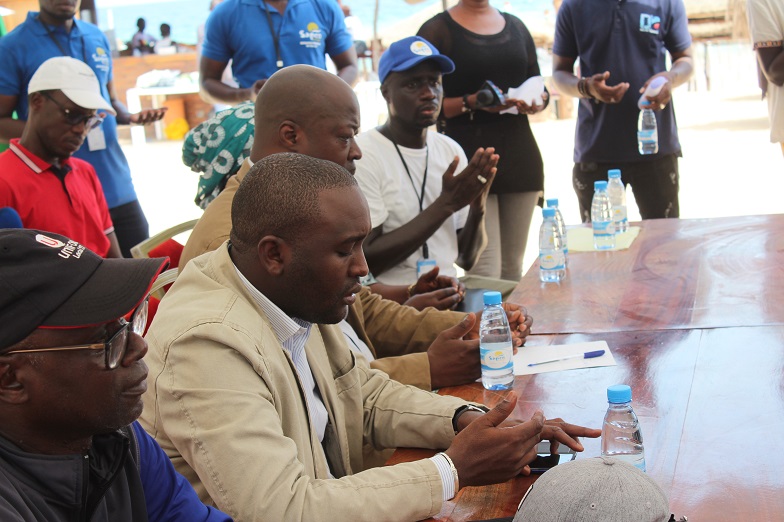 Les images du lancement du programme "Dakar Plages Propres" 