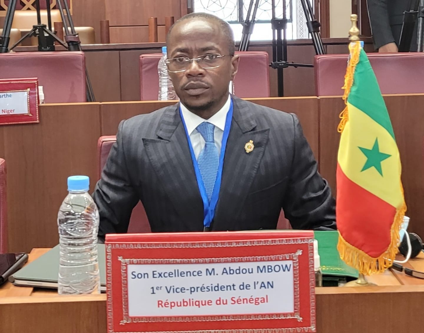 Niasse Indisponible : Abdou Mbow représente le Sénégal à la réunion de concertation des Présidents de Parlements