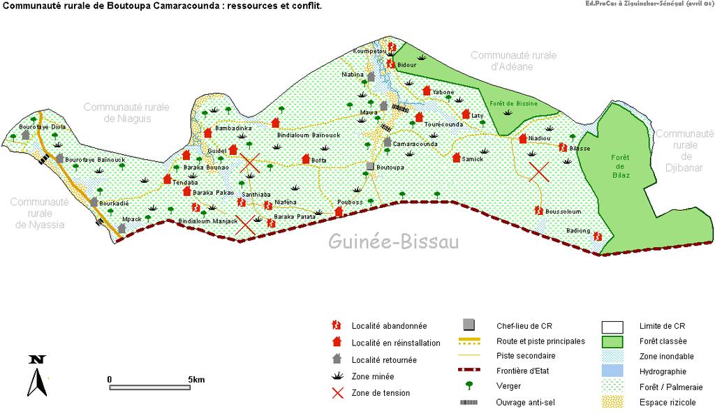 COMMUNE DE BOUTOUPA CAMARACOUNDA : La jeunesse se mobilise autour du mouvement "JOG SIGGIL" Boutoupa Camaracounda