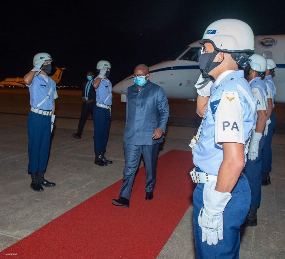 Le président Umaro Sissoco Embaló au Brésil