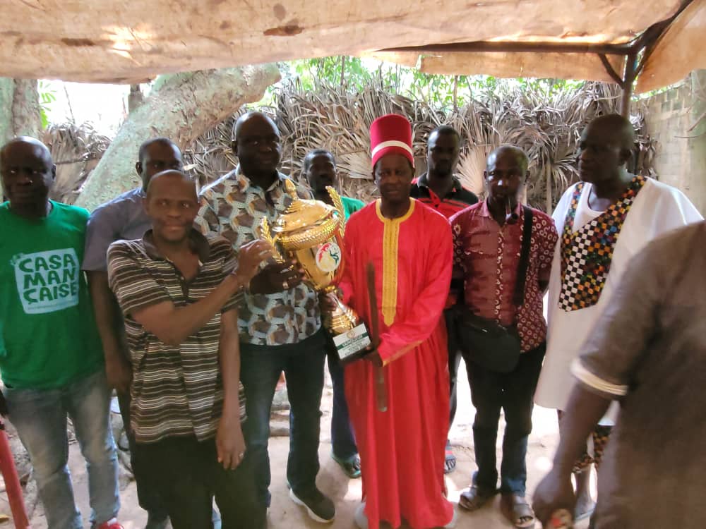 Seydou Sané, Président du Casa Sport au Roi d'Oussouye : "La paix retrouvée, il reste maintenant à soutenir les efforts du Chef de l'Etat dans la bataille du développement"  