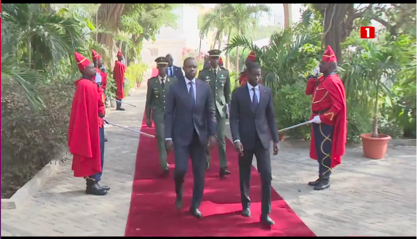 Premier Conseil des ministres: Les images de Diomaye et SONKO...