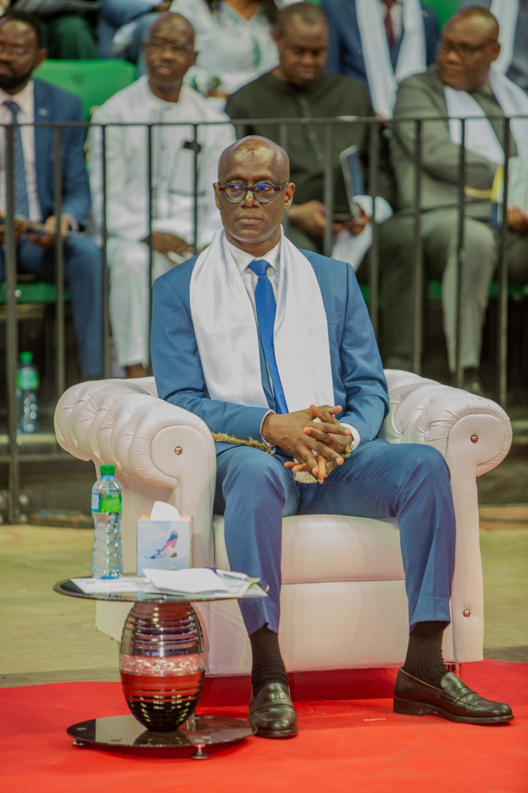 Cérémonie Exceptionnelle à l'UCAO/ISG Saint Michel : Thierno Alassane Sall inspire les diplômés