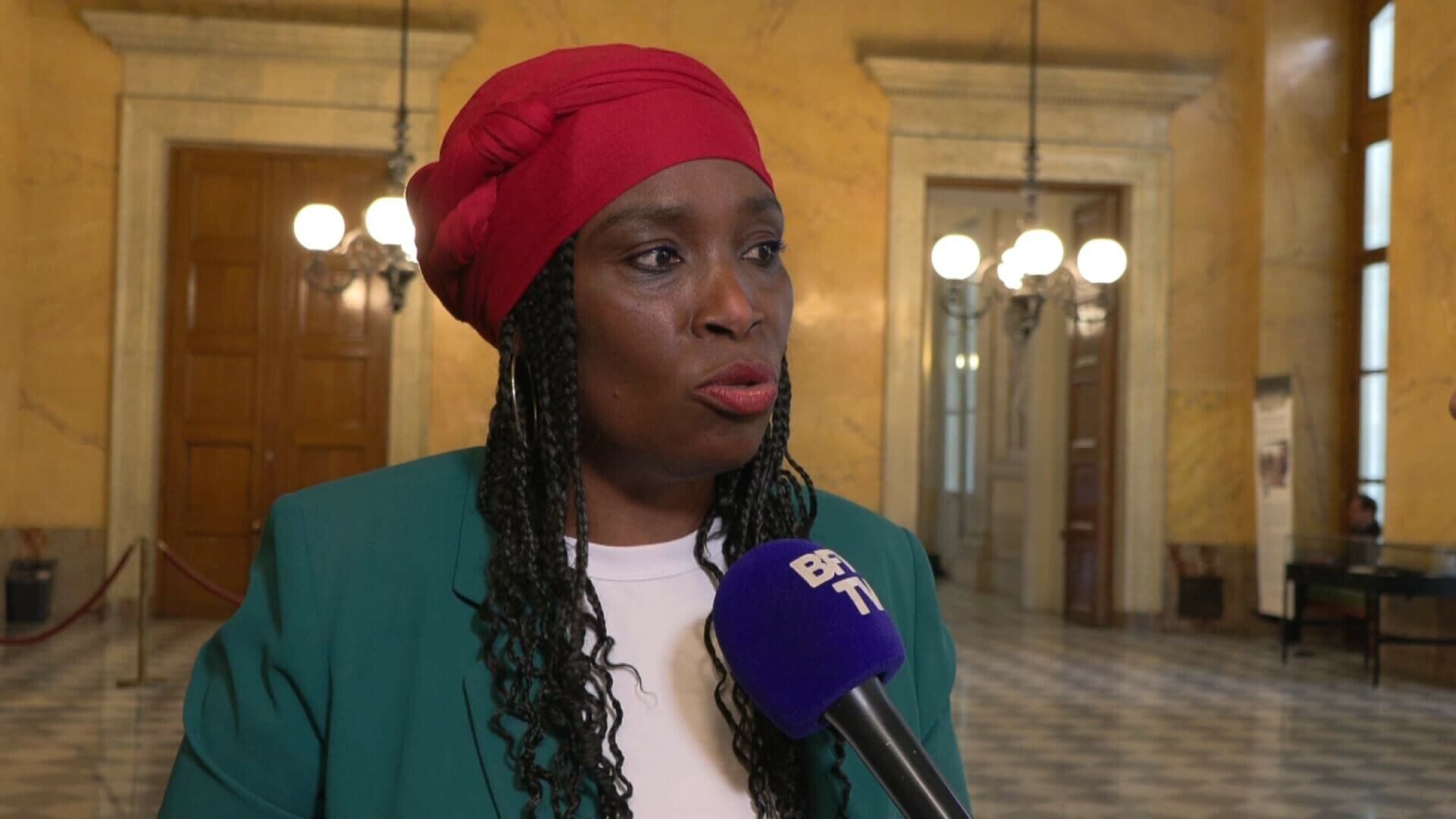 Rachel Kéké : "Il faut qu'il y ait un drapeau palestinien chaque mardi à l'Assemblée Nationale"