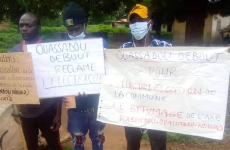 Manifestation à Ouassadou : les habitants réclament des infrastructures de base