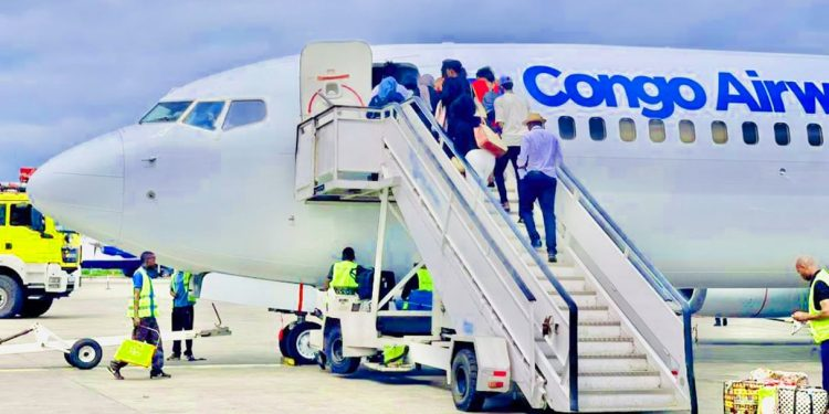 Aviation : Congo Airways risque de perdre son certificat de transporteur aérien si...