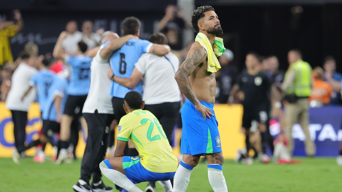 Brésil éliminé en quarts de finale de la Copa América par l'Uruguay