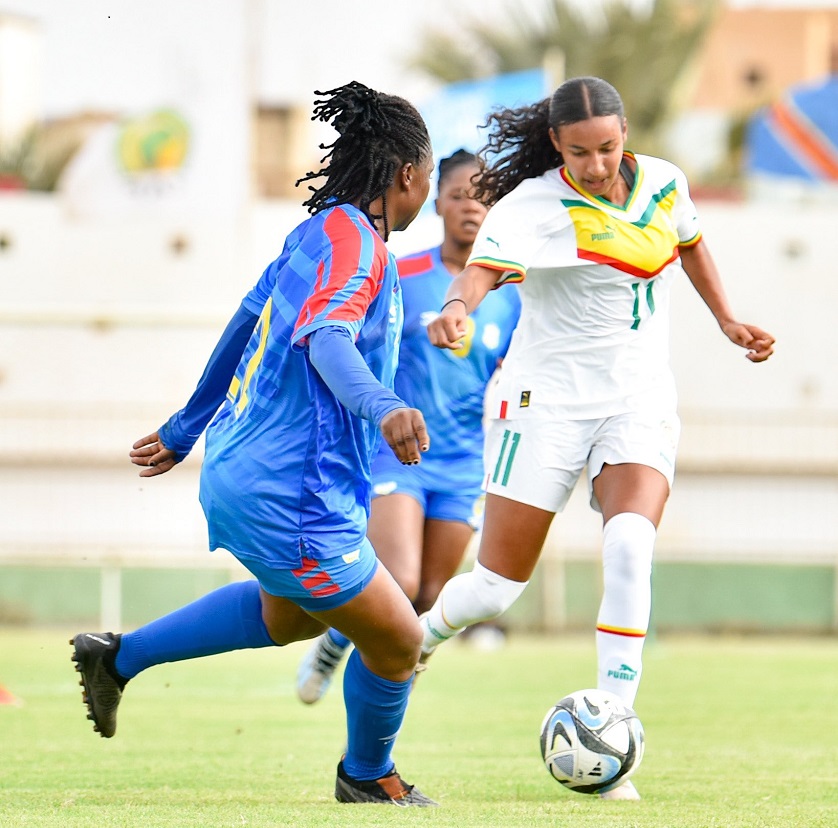 Foot : Les Lionnes confirment leur supériorité face à la RD Congo avec une victoire 2-0