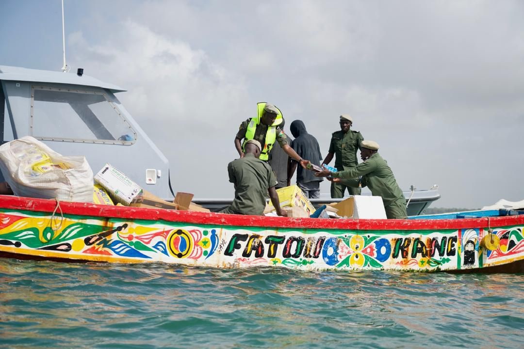 Lutte contre le trafic illicite : 455 millions FCFA en médicaments saisis en mer