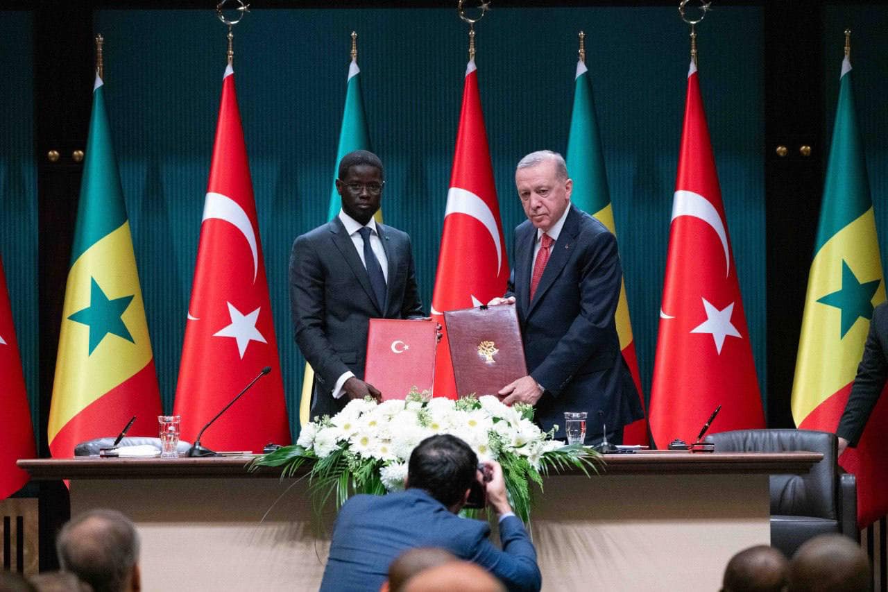 Turquie : Diomaye signe 5 nouveaux accords