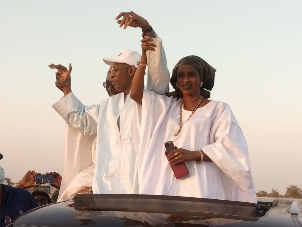 Abdoulaye Daouda Diallo et Abou Sidi Ba en tournée triomphale dans le département de Podor