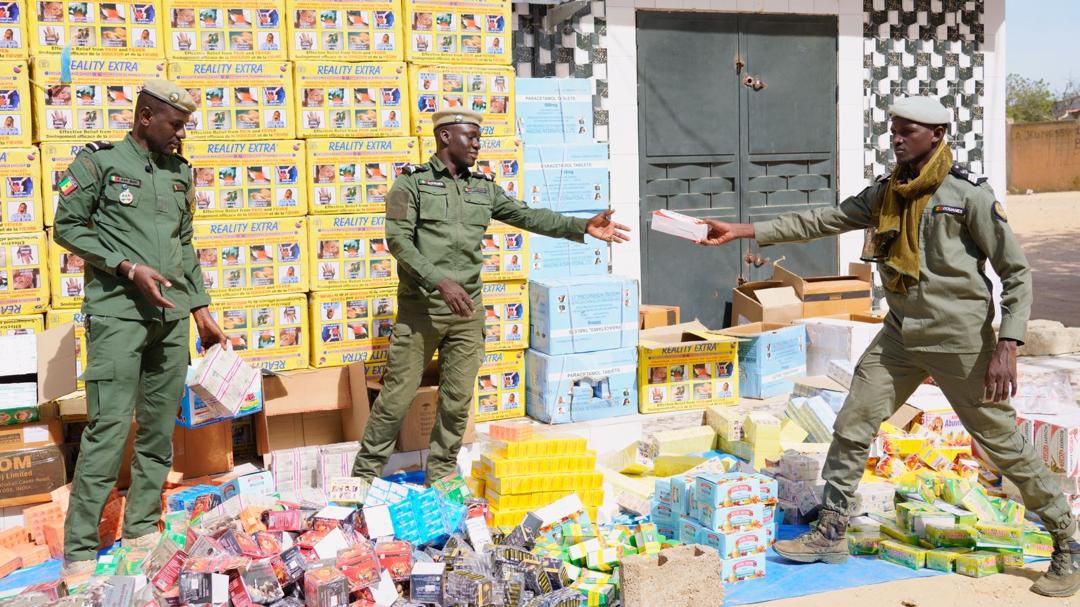 Sénégal : 207 cartons de médicaments contrefaits interceptés sur le Littoral Sud