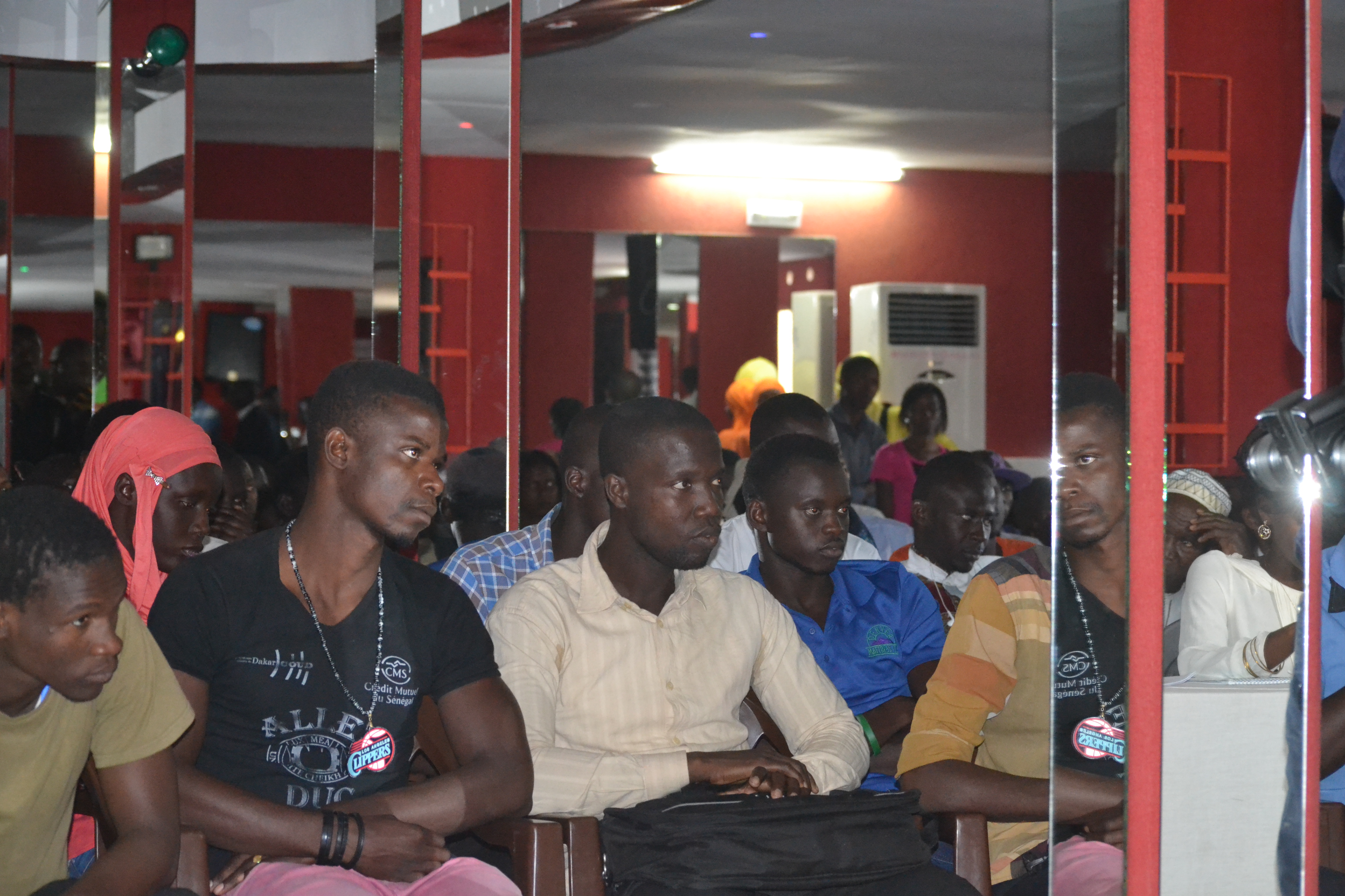 Les images du lancement  du mouvement  des étudiants pour l'émergence de la Casamance 