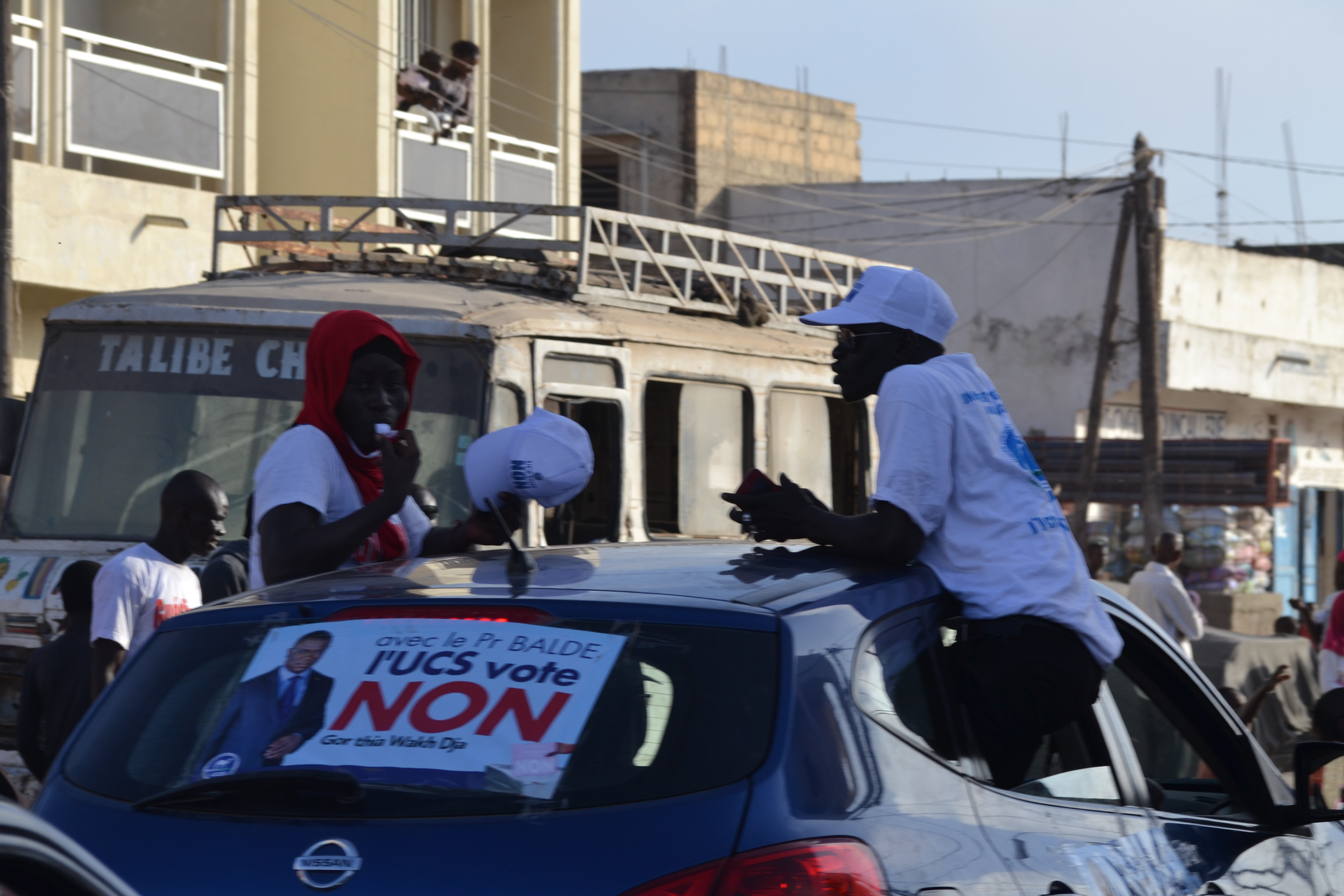 Caravane du Non: L'UCS était bien présente dans la banlieue