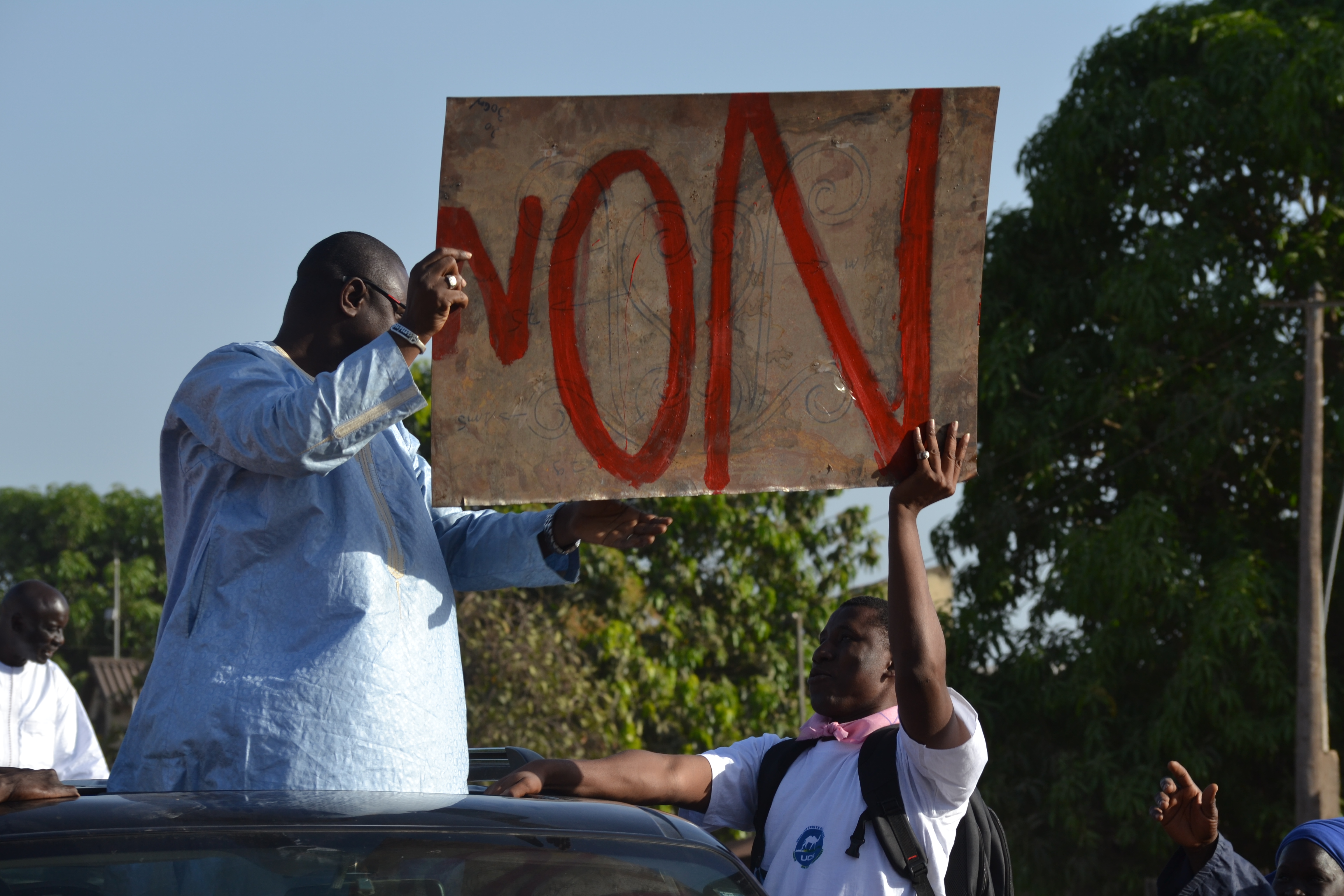 Référendum du 20 mars: Mamadou Lamine Kéita vote 10 fois Non