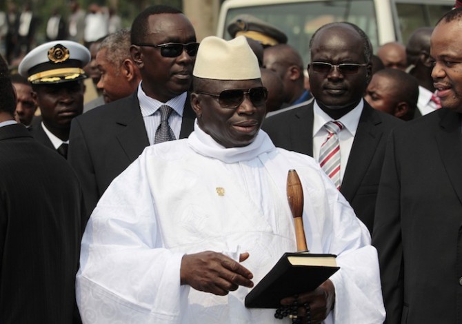 Urgent: Le président Jammeh accuse Macky Sall et France de vouloir renverser son régime