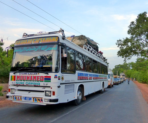 Grand-Yoff:  La Police empeche  tous les Bus "Horaires" de se rendre en Casamance