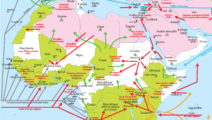 Karim est arrivé au Qatar à 13h GMT, son jet privé traverse  la Guinée Bissau, le Niger l'Arabie Saoudite...