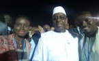 Maroc: Thérèse Faye Diouf patronne de la COJER, pose avec Macky 