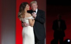 La première danse de Donald Trump et Melania