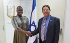 Dieynaba Goudiaby reçue par l'ambassadeur d’Israël au Sénégal 