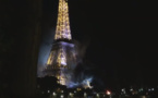 Urgent: Incendie au niveau de la Tour Eiffel à Paris