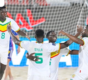 Beach Soccer : Le Sénégal gagne 4-2 contre les Émirats Arabes Unis