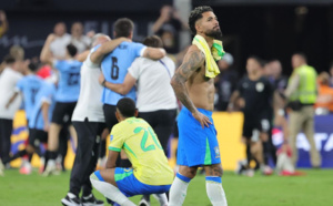 Brésil éliminé en quarts de finale de la Copa América par l'Uruguay